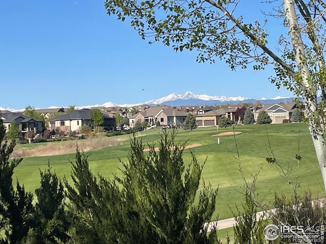 7225 Royal Country Down Dr, Windsor, CO 80550 - view of home's community featuring a residential view, a yard, and view of golf course