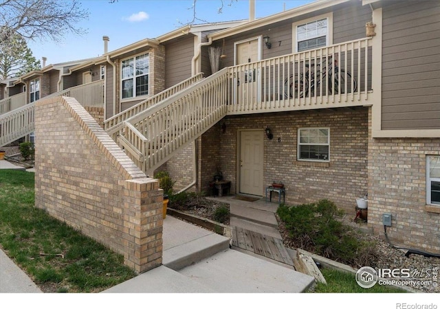 2660 E Otero Pl Unit 7, Centennial, CO 80122 - view of building exterior featuring stairs