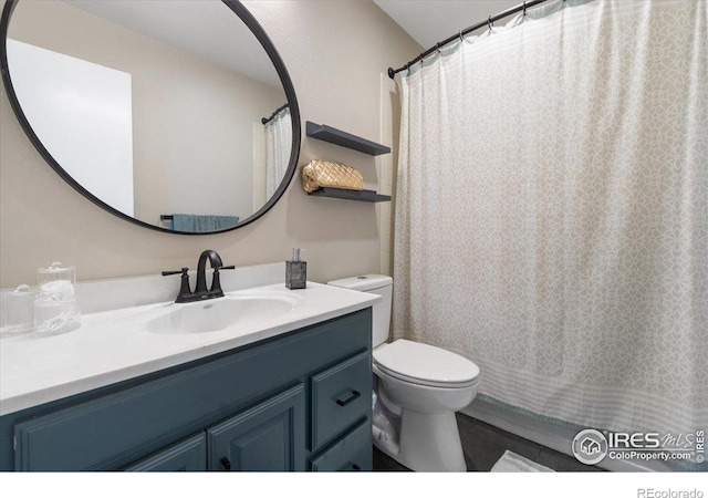 2660 E Otero Pl Unit 7, Centennial, CO 80122 - full bathroom with toilet and vanity