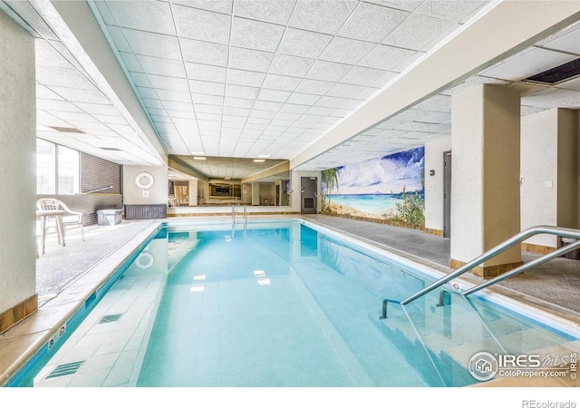 view of pool