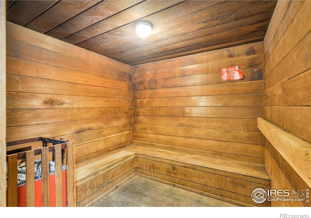 view of sauna / steam room