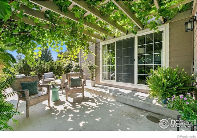 4939 Yoke Ct, Loveland, CO 80537 - view of patio featuring a pergola