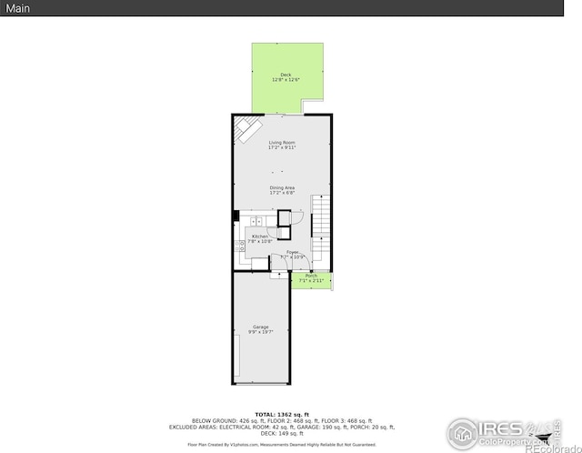 1202 Warrior Way, Lafayette, CO 80026 - property floor plan