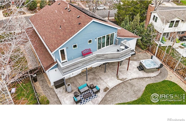 803 Ithaca Dr, Boulder, CO 80305 - drone / aerial view
