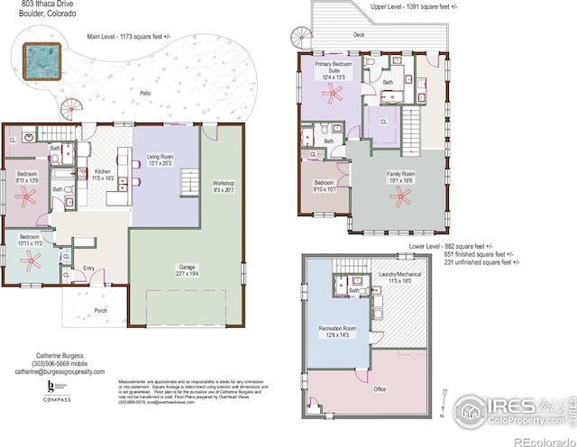 803 Ithaca Dr, Boulder, CO 80305 - view of layout