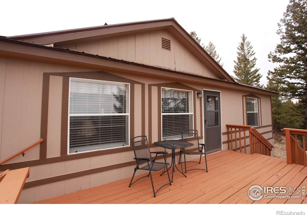 31 Mckenna Ct, Livermore, CO 80536 - view of deck