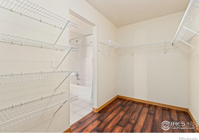 4603 Chokecherry Trl Unit 5, Fort Collins, CO 80526 - spacious closet featuring wood finished floors