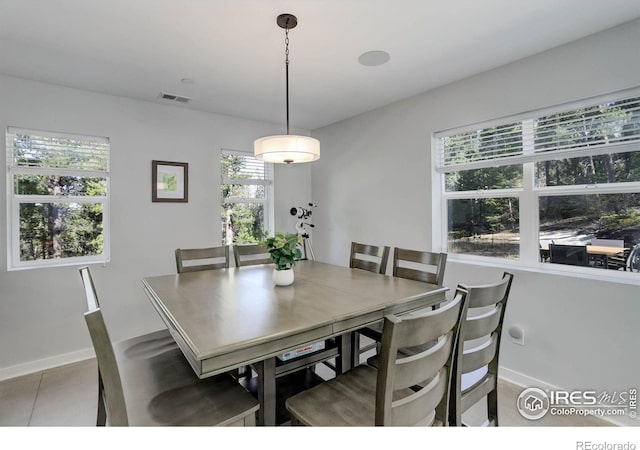 609 Hummer Dr, Nederland, CO 80466 - dining area featuring visible vents and baseboards