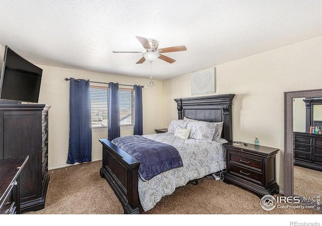 8715 18th Street Rd, Greeley, CO 80634 - bedroom with a ceiling fan and carpet flooring