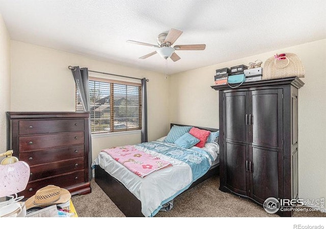 8715 18th Street Rd, Greeley, CO 80634 - bedroom featuring carpet and a ceiling fan