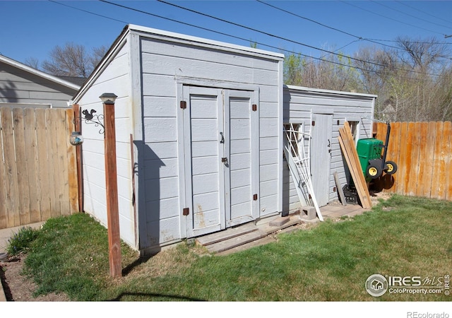 230 Beattie St, Sterling, CO 80751 - view of shed with fence