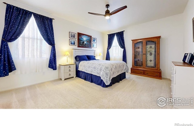 3712 Daylily St, Wellington, CO 80549 - bedroom featuring a ceiling fan and carpet