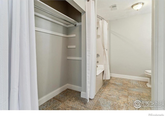 closet with visible vents
