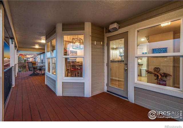 7421 18th St, Greeley, CO 80634 - deck with covered porch