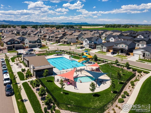 2838 Sykes Dr, Fort Collins, CO 80524 - drone / aerial view with a residential view