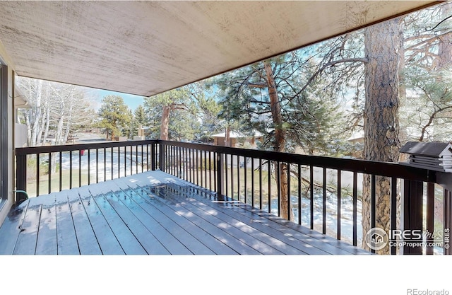 1162 Fairway Club Ln Unit 1, Estes Park, CO 80517 - view of wooden deck