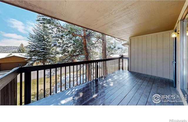 1162 Fairway Club Ln Unit 1, Estes Park, CO 80517 - view of wooden deck