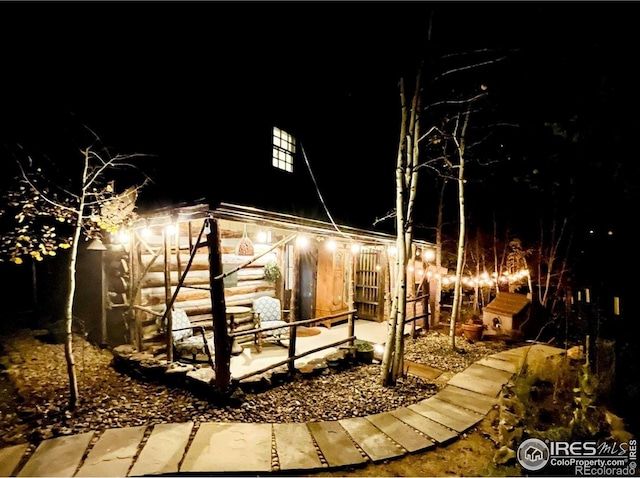 501 Main St, Boulder, CO 80302 - view of back of house at night