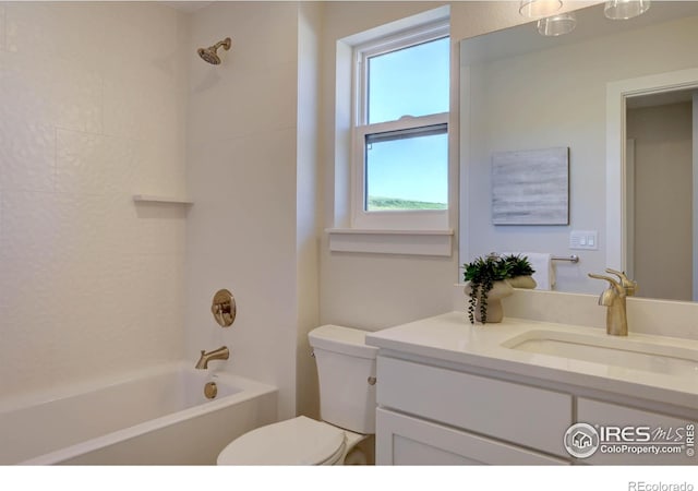 1041 Turnberry Cir, Louisville, CO 80027 - bathroom featuring vanity and shower / tub combination