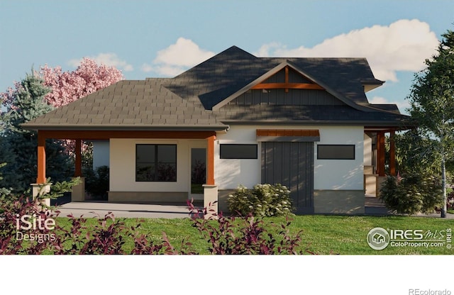 2805 Potomac Ct, Berthoud, CO 80513 - view of front facade with stucco siding