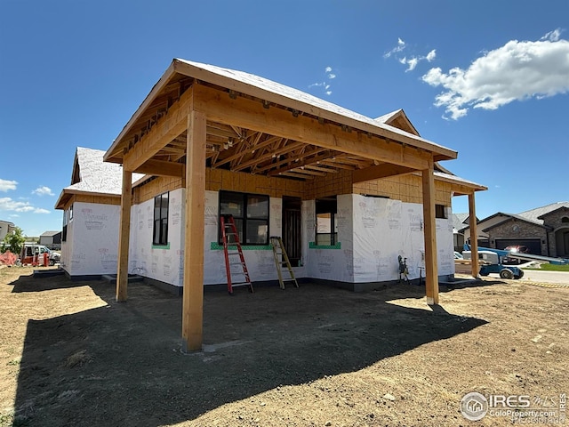 2805 Potomac Ct, Berthoud, CO 80513 - view of rear view of house