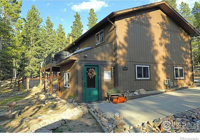10649 Christopher Dr, Conifer, CO 80433 - exterior space with fence