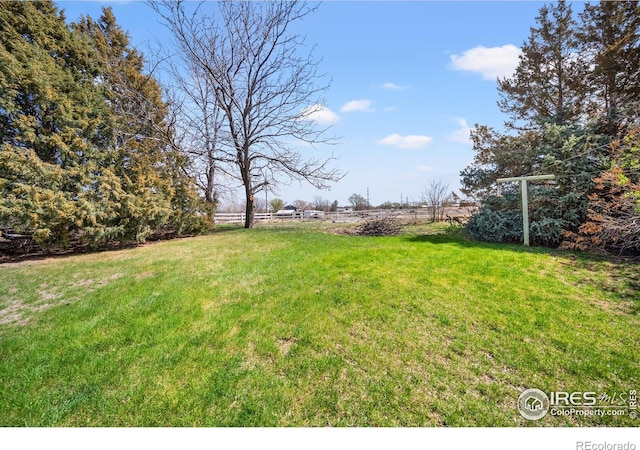 17492 County Road 29, Brush, CO 80723 - view of yard with fence