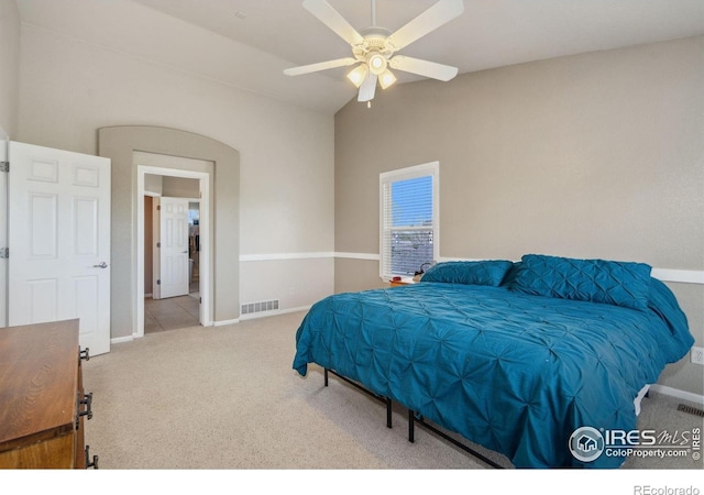 11676 Montgomery Cir, Longmont, CO 80504 - bedroom featuring carpet and ceiling fan