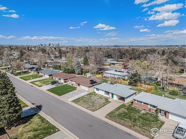 2566 S Stuart St, Denver, CO 80219 - aerial view of residential area