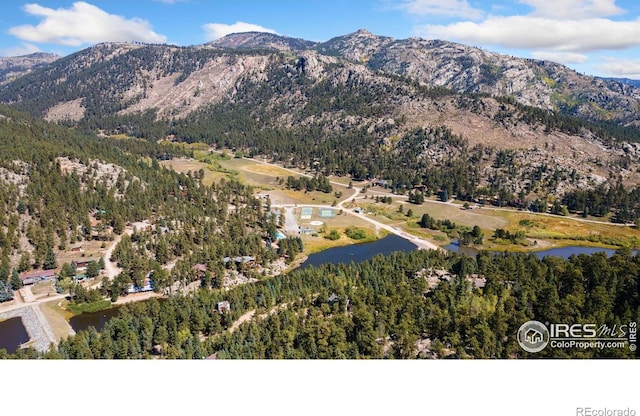 741 Hickory Dr, Lyons, CO 80540 - view of mountain feature with a water view