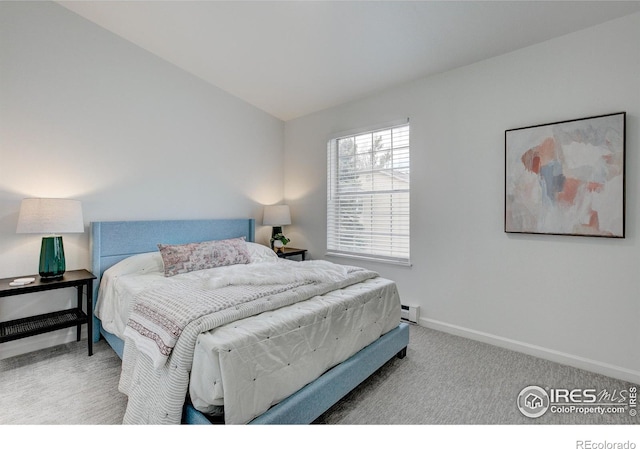 3200 Azalea Dr Unit 5, Fort Collins, CO 80526 - bedroom with carpet, baseboards, and lofted ceiling