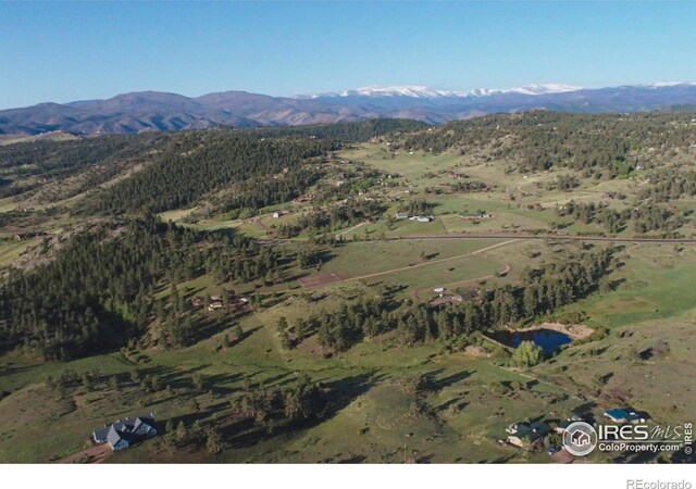 91 Eagle Rising Pl, Livermore, CO 80536 - aerial view of a mountain backdrop