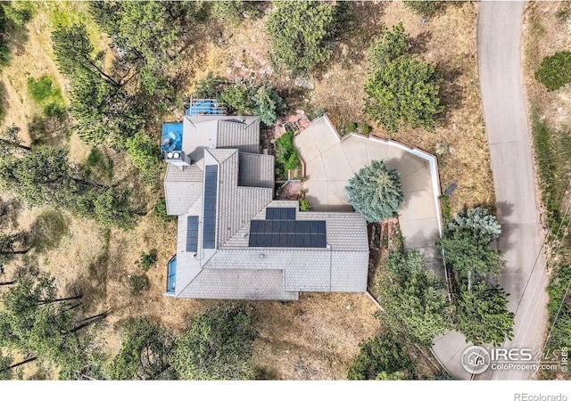 36 High View Dr, Boulder, CO 80304 - view from above of property