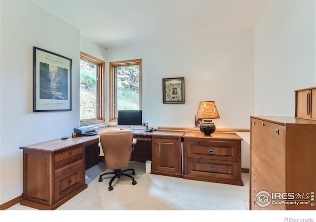 36 High View Dr, Boulder, CO 80304 - home office with light carpet
