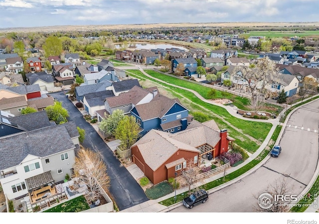 1356 Golden Eagle Way, Louisville, CO 80027 - aerial view featuring a residential view