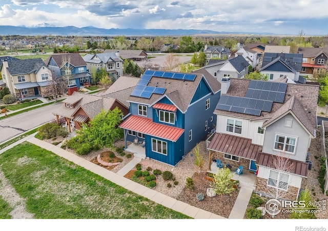 1356 Golden Eagle Way, Louisville, CO 80027 - drone / aerial view featuring a residential view