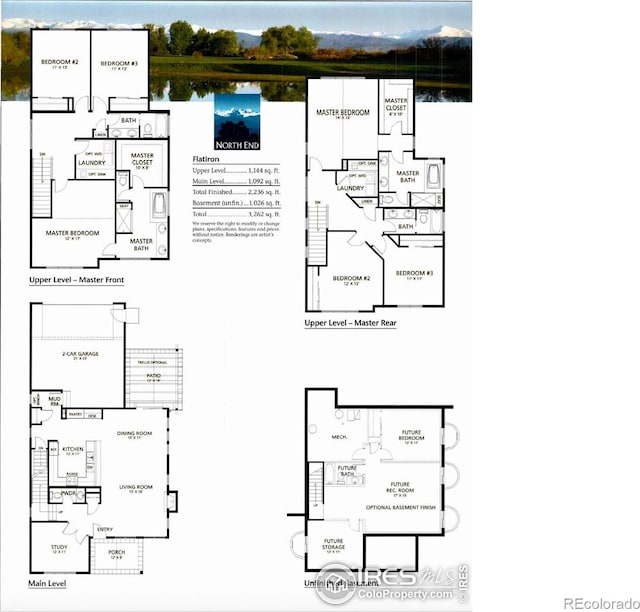 1356 Golden Eagle Way, Louisville, CO 80027 - view of floor plan / room layout