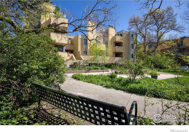 view of property's community