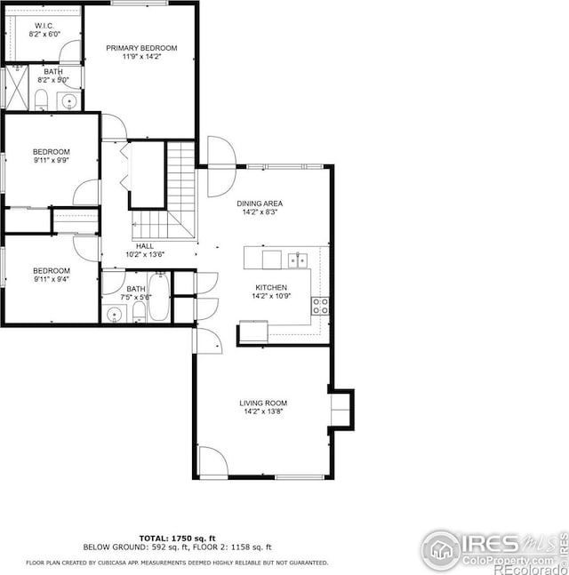20336 Willowbend Ln, Parker, CO 80138 - view of floor plan / room layout