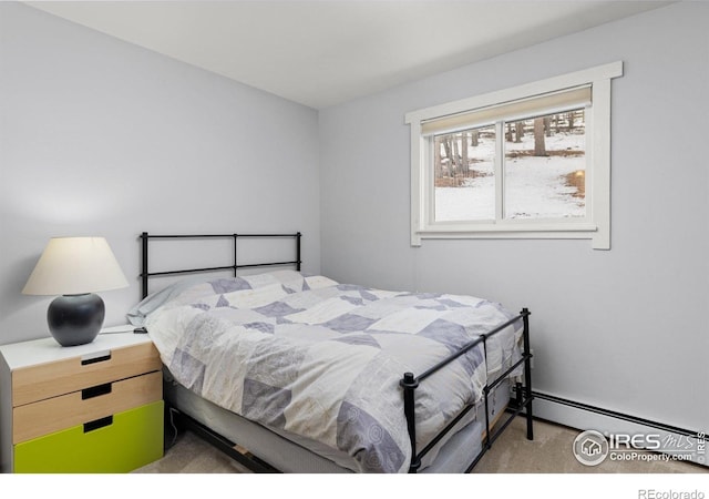 74 Sky Trail Rd, Boulder, CO 80302 - carpeted bedroom with baseboard heating