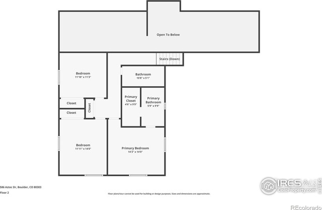 586 Aztec Dr, Boulder, CO 80303 - floor plan
