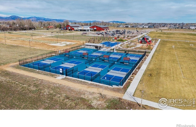 2433 Tabor St, Berthoud, CO 80513 - aerial view of mountains