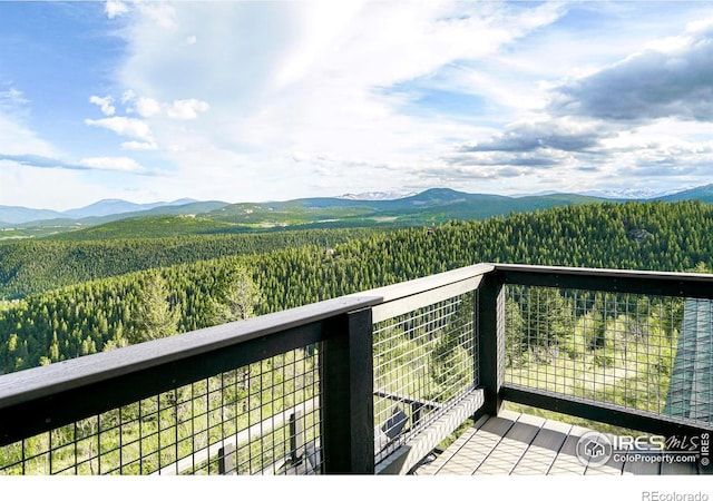 4 Dill Pickle Pl, Black Hawk, CO 80422 - view of mountain background featuring a forest
