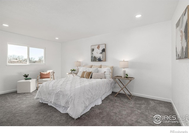 4752 E 108th Pl, Thornton, CO 80233 - carpeted bedroom featuring baseboards and recessed lighting