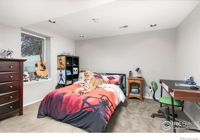 1247 Westview Dr, Boulder, CO 80303 - bedroom featuring visible vents, carpet, and baseboards