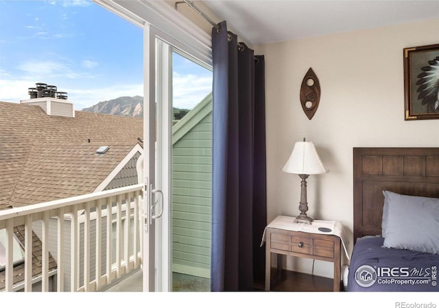 2201 Pearl St Unit 321, Boulder, CO 80302 - bedroom with a mountain view