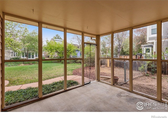 5285 Gallatin Pl, Boulder, CO 80303 - unfurnished sunroom featuring plenty of natural light