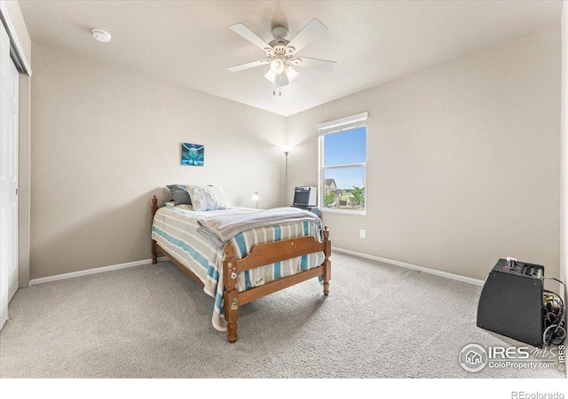 6747 Grainery Rd, Timnath, CO 80547 - carpeted bedroom featuring baseboards and ceiling fan