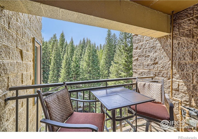 755 Columbine Rd Unit 303, Breckenridge, CO 80424 - view of balcony
