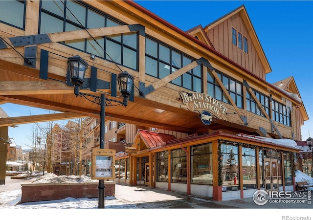 755 Columbine Rd Unit 303, Breckenridge, CO 80424 - view of snow covered building